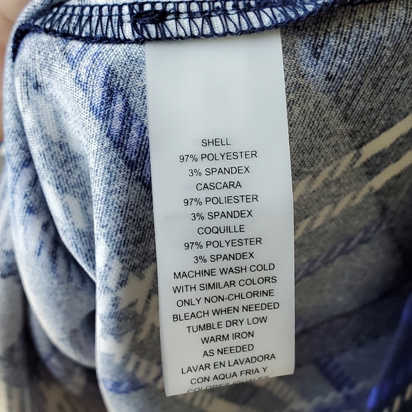 Vince Camuto Plaid Dress Blue Black - Picture 3 of 10